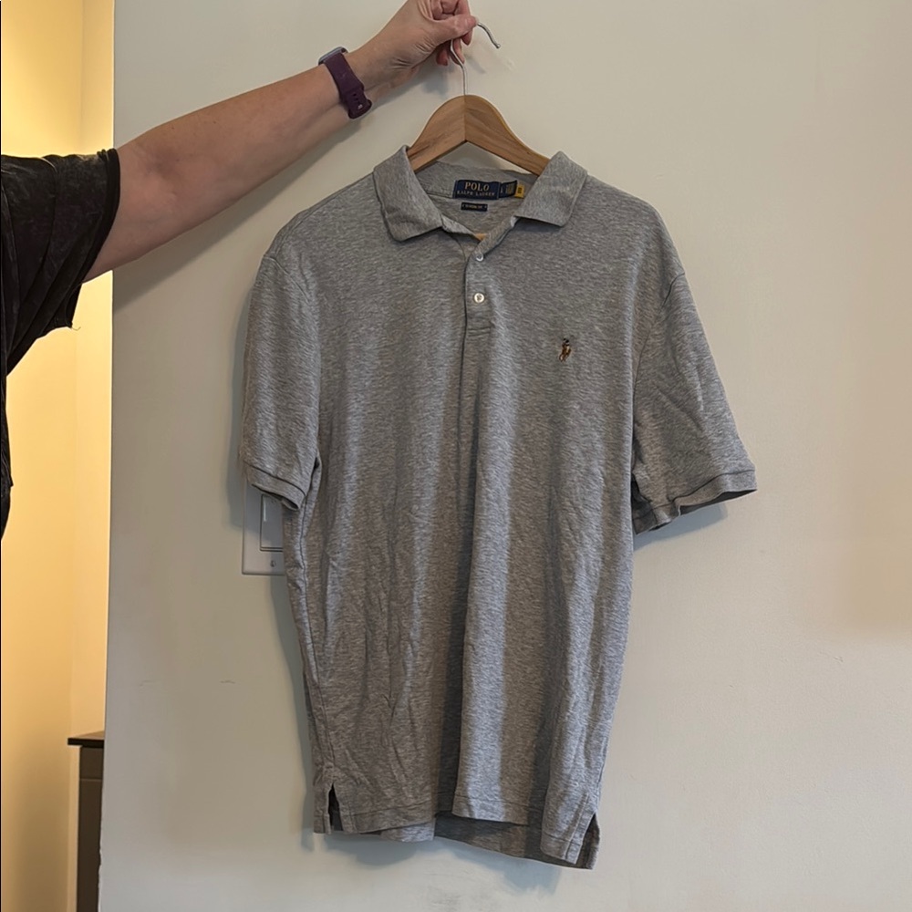 Polo by Ralph Lauren Gray Classic Polo Shirt